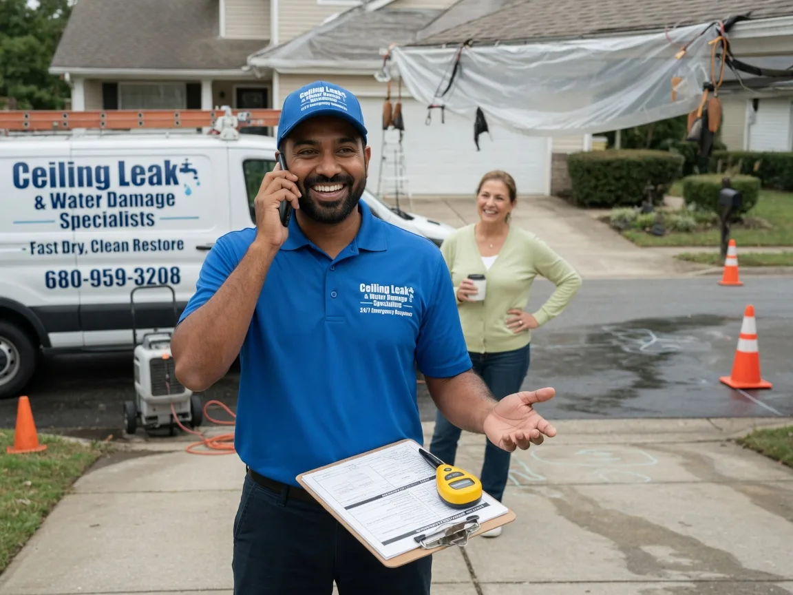 Ceiling Leak Cleanup Barnard, SD FAQs